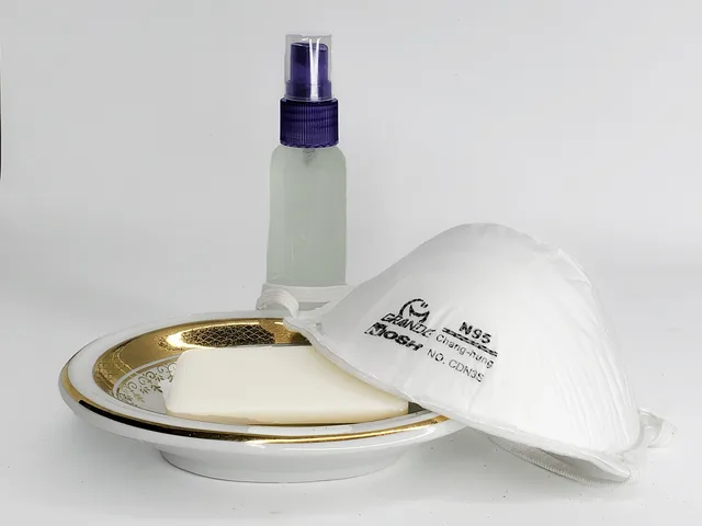 surgical mask, soap, antibacterial, spray, sanitizer, antiseptic, clean, hygiene, care, health, bacteria, gel, pump, bottle, alcohol-based, antiseptic, antiseptic, antiseptic, antiseptic, antiseptic. Home cleaning equipment checklist, from essential to optional